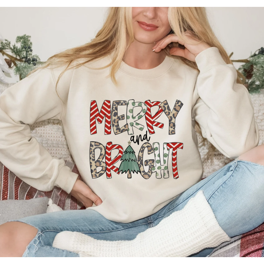 Merry and Bright Sweatshirt