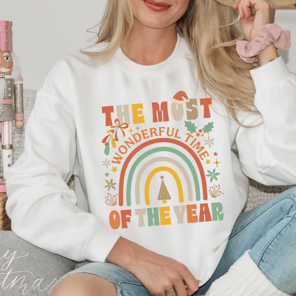 The Most Wonderful Time Of The Year Retro Sweatshirt