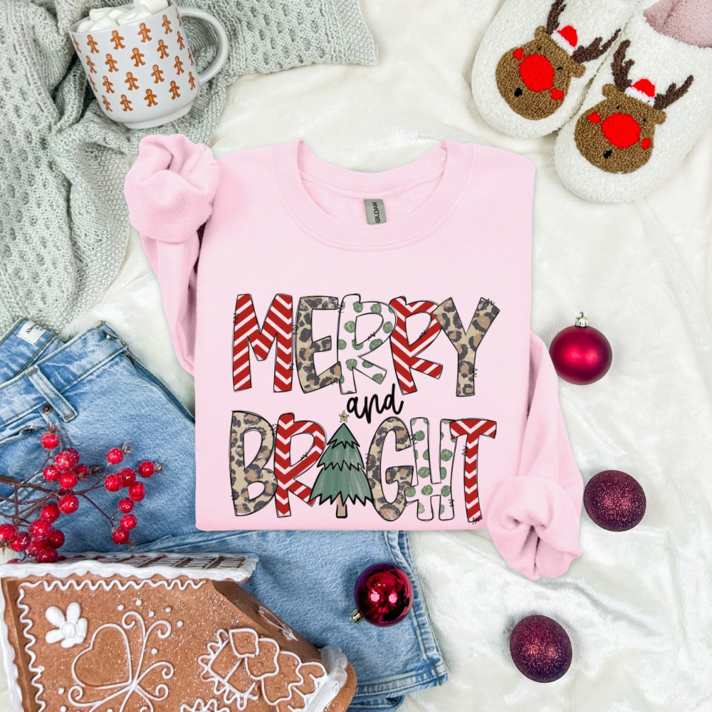 Merry and Bright Sweatshirt