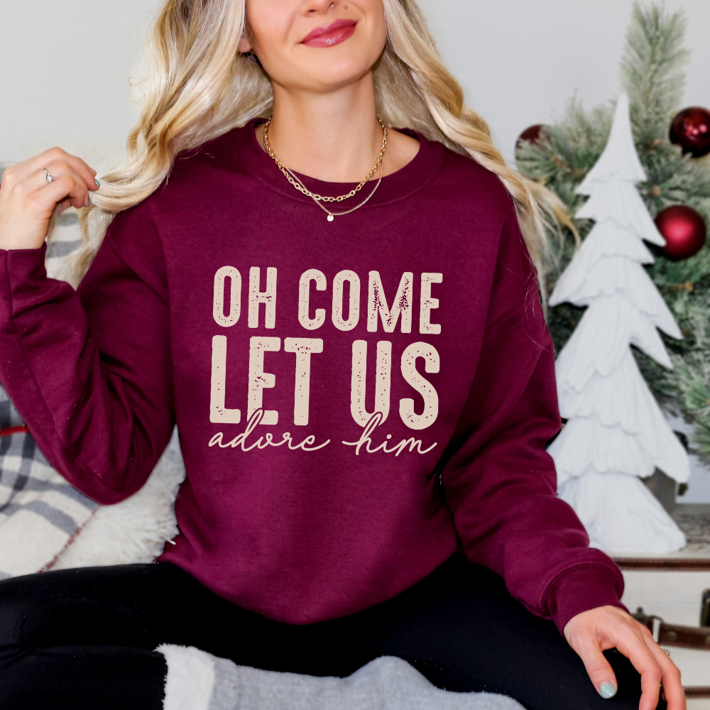 Oh Come Let Us Adore Him - Tan