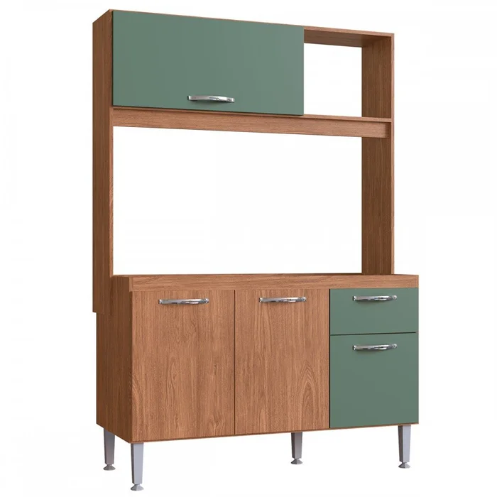 Cozinha Compacta Katy 4 Portas 1 Gaveta