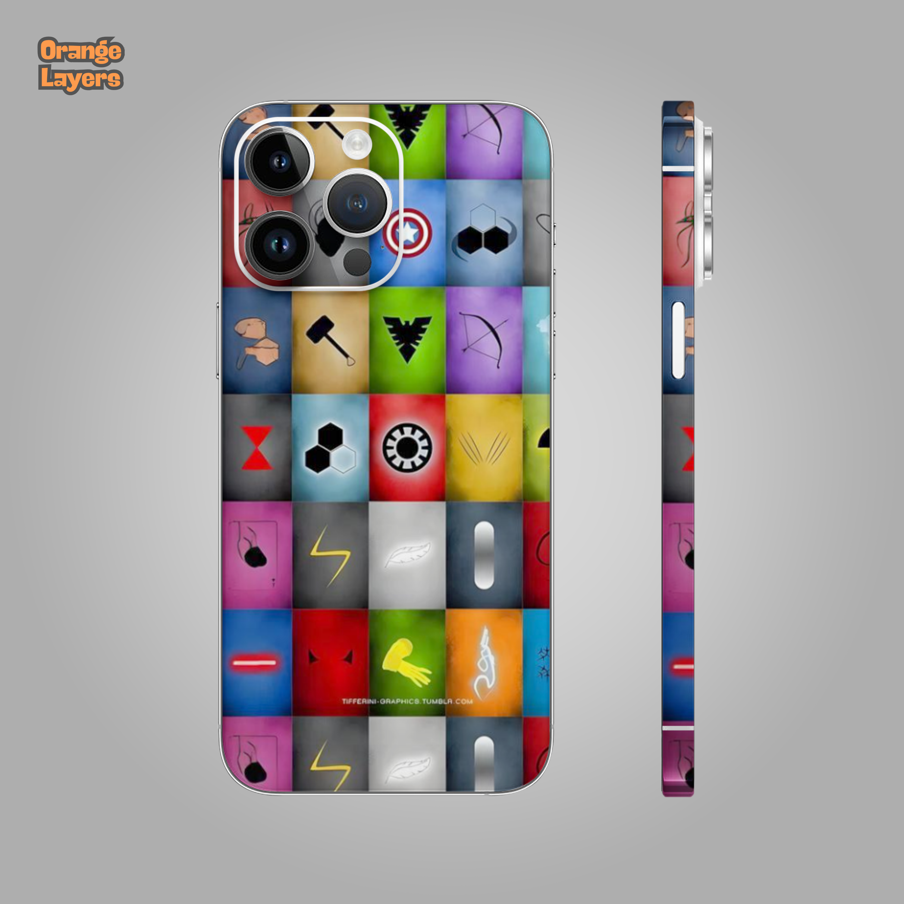 Marvel Icon Grid Style Skin