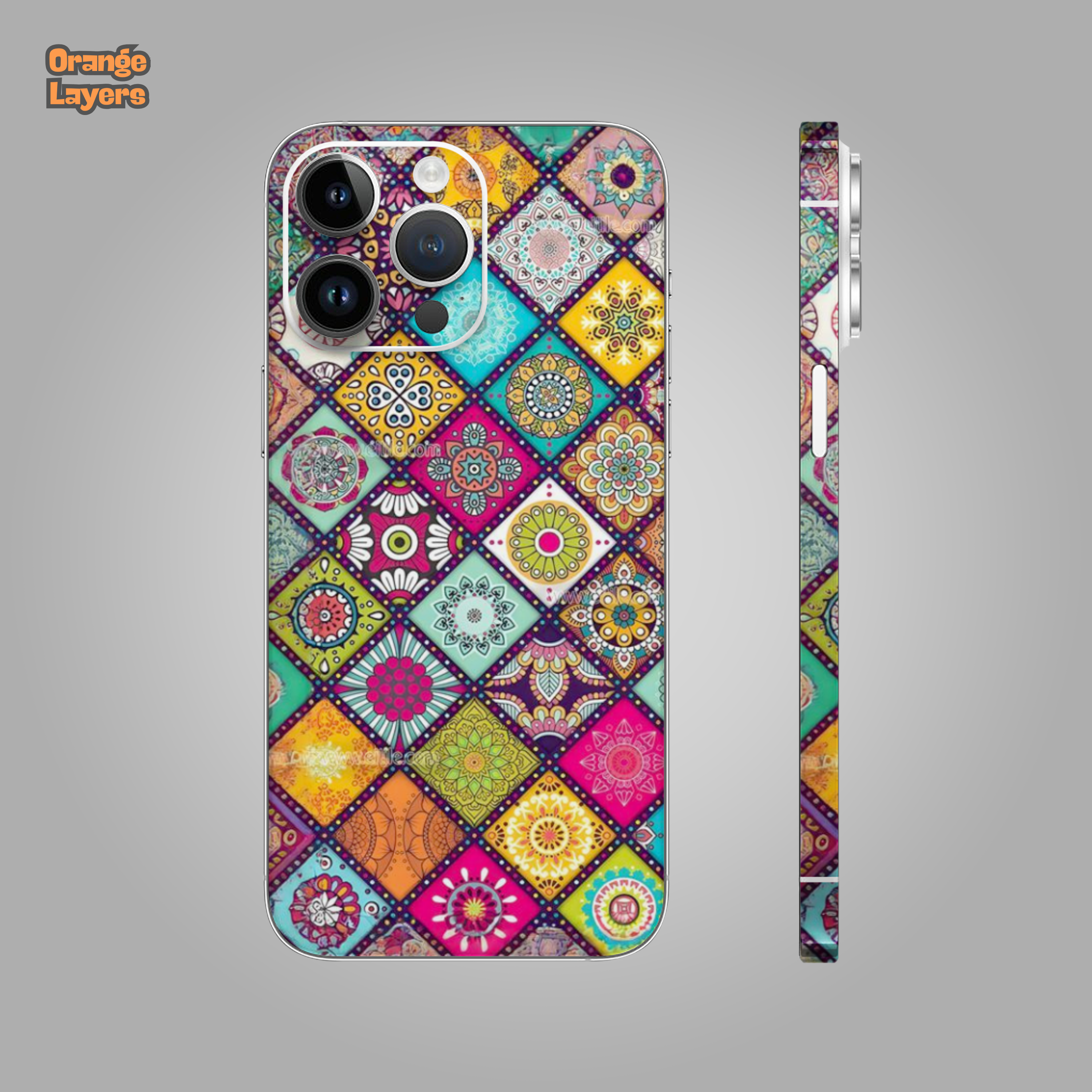 Color Patchwork – Vibrant Geometric Pattern Skin