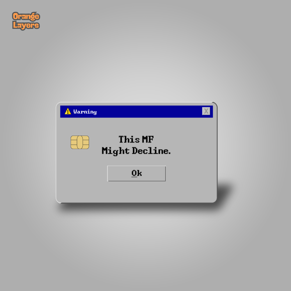 Declined Error Screen Card Skin