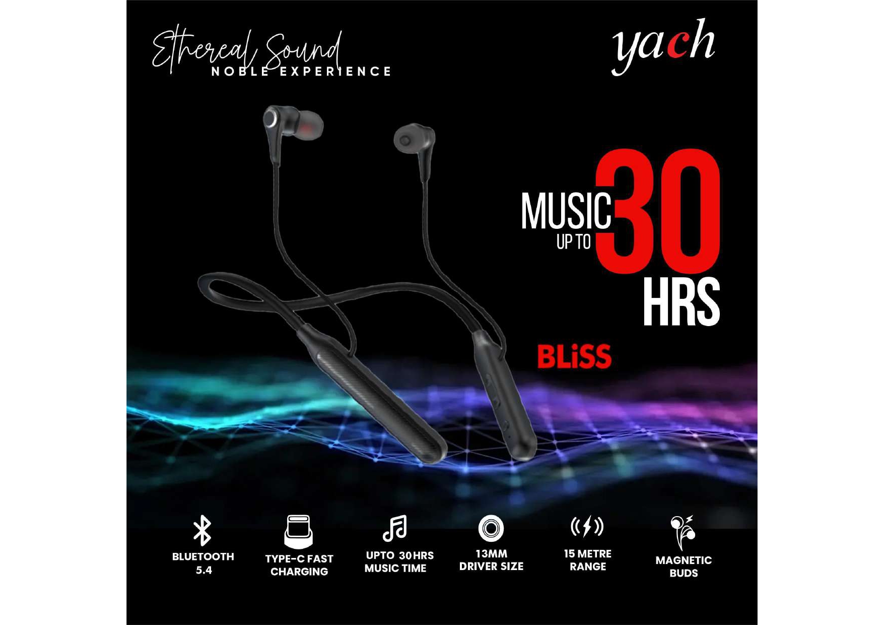YACH BLISS Wireless Neckband