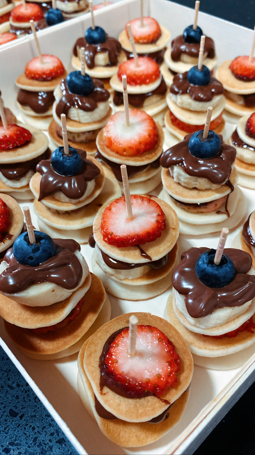 Mini Pancake Skewers