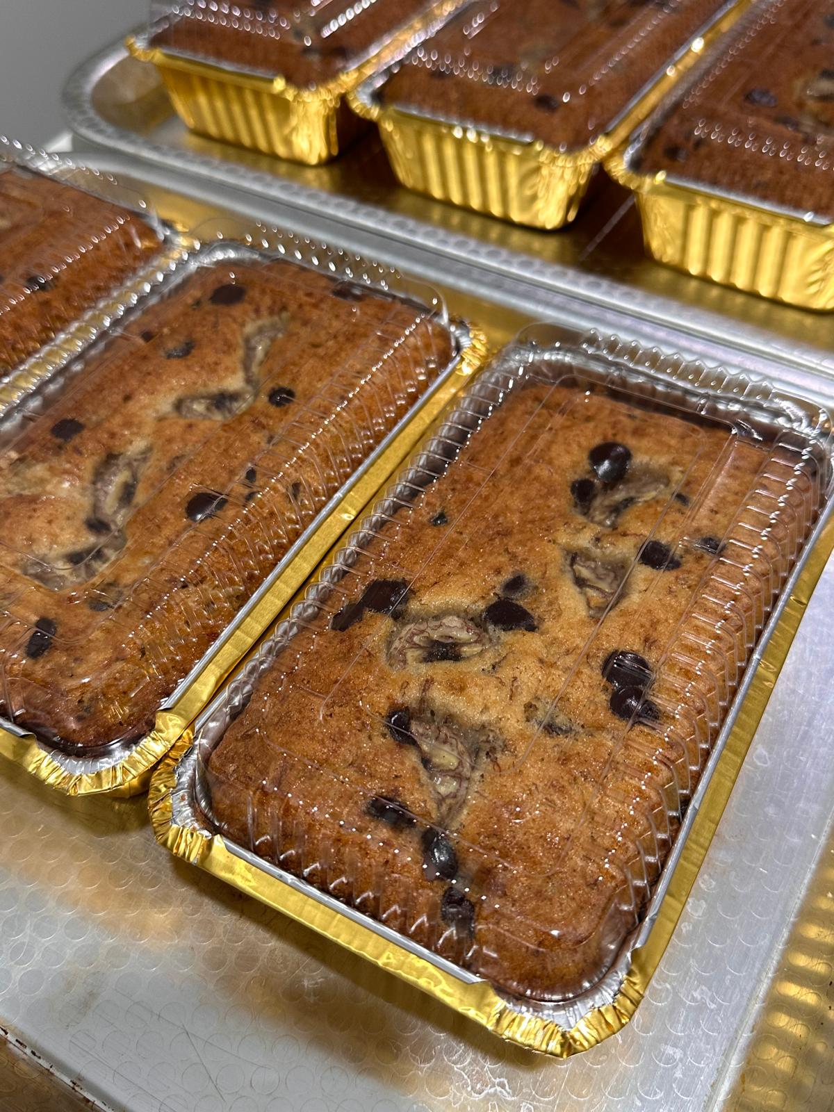 Banana Choco Date Cake