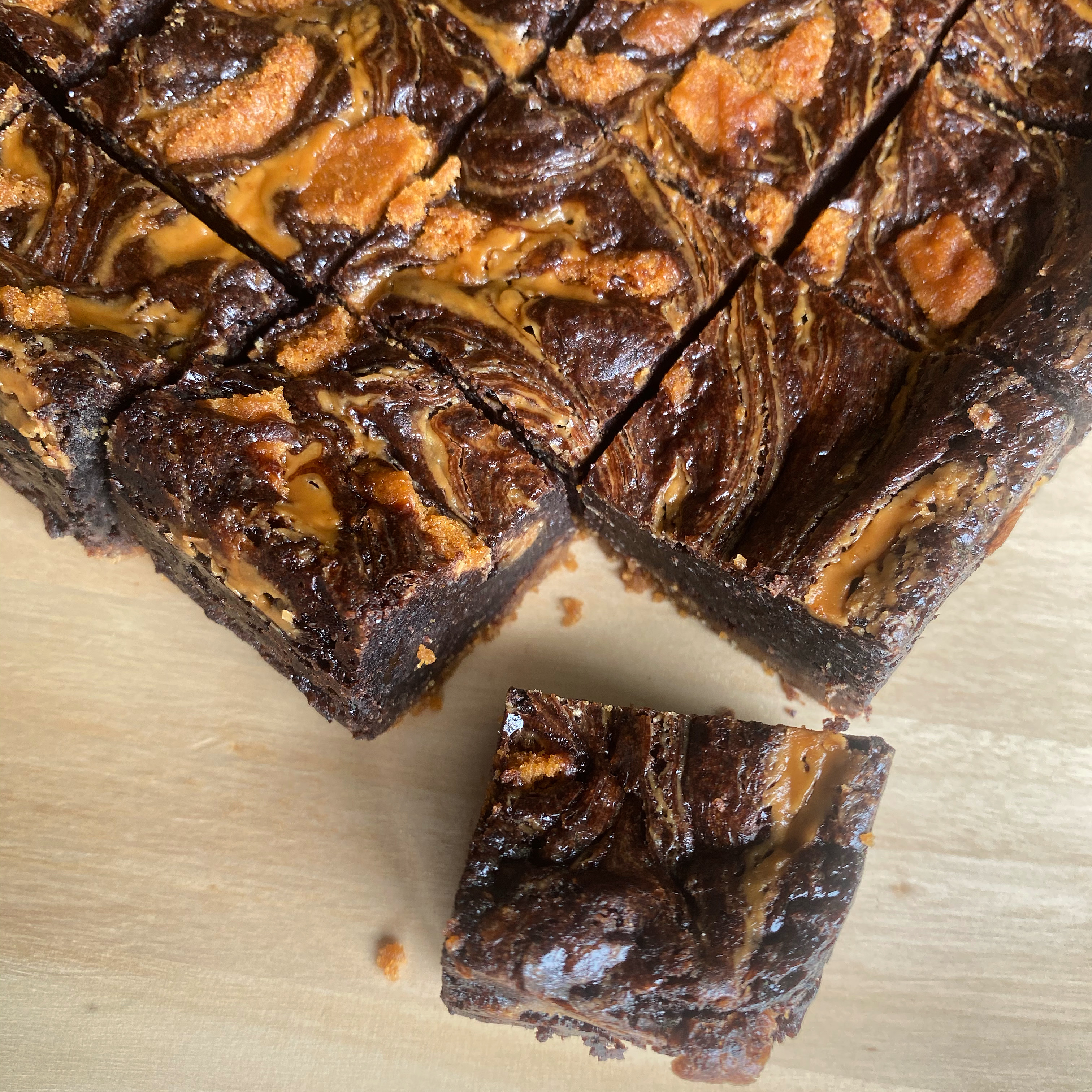 Biscoff Brownie