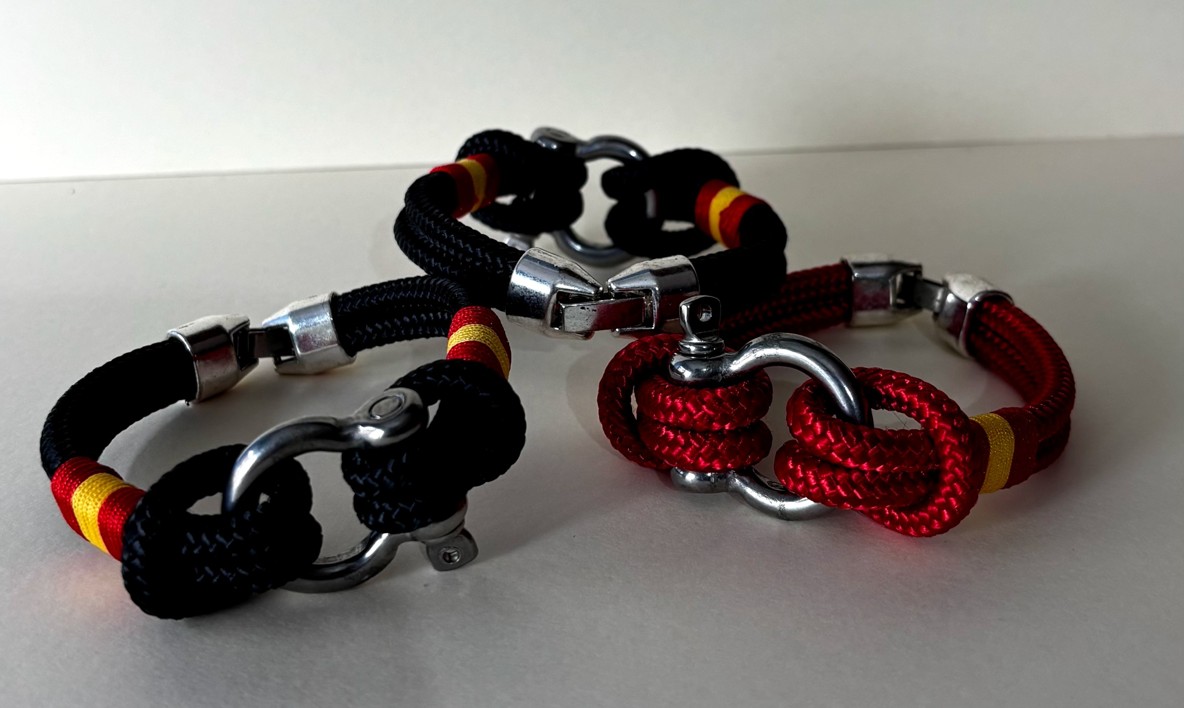 Pulseras de cuerda náutica