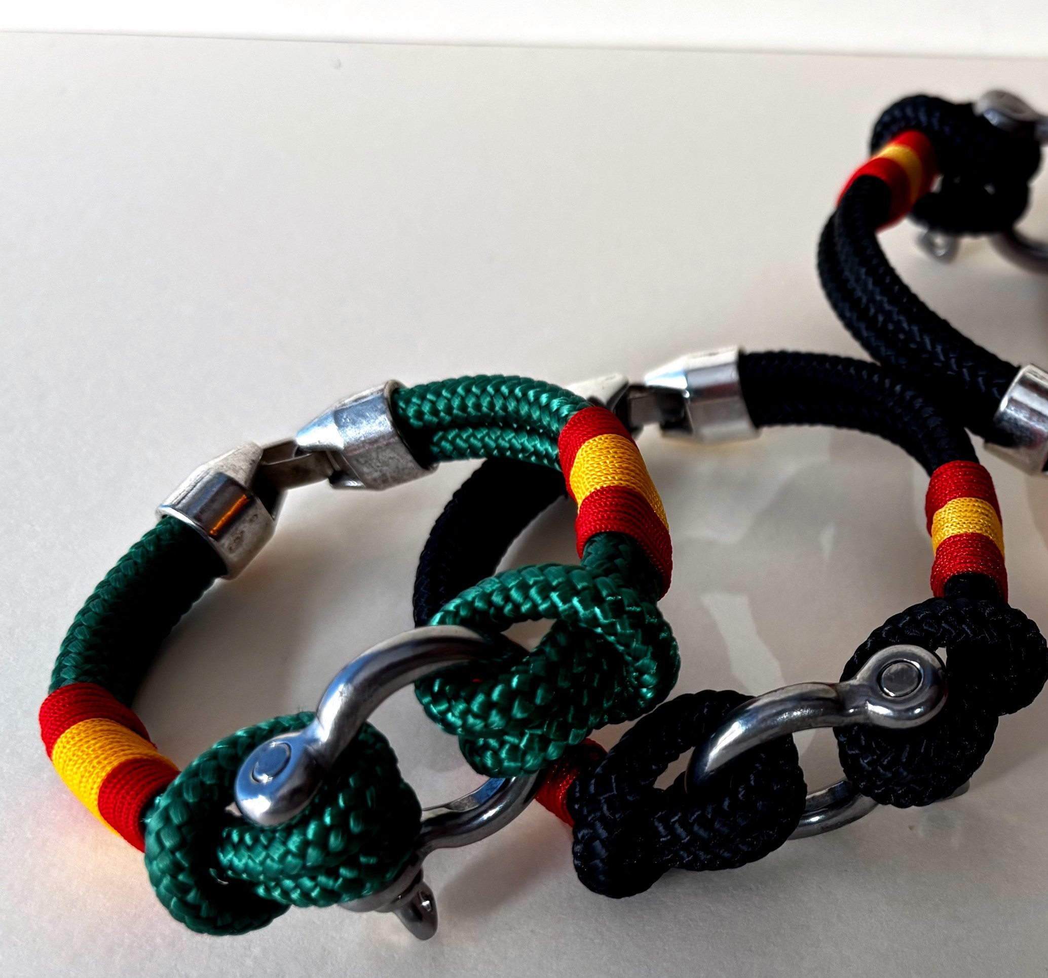 Pulseras de cuerda náutica