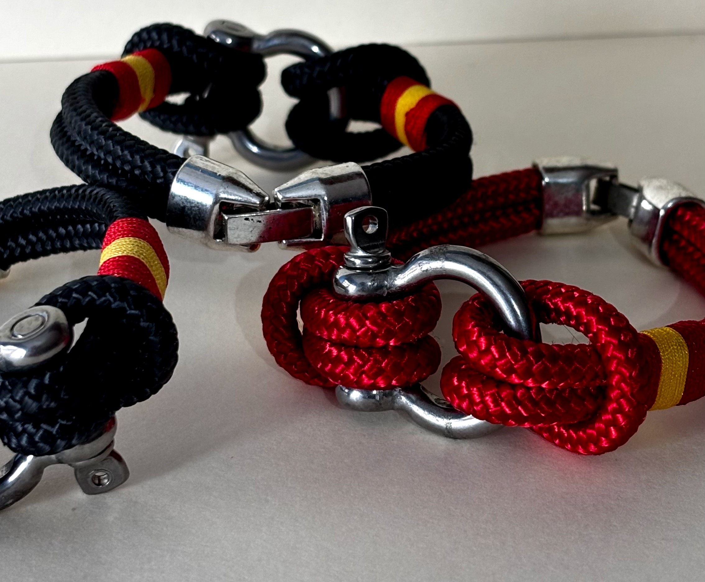 Pulseras de cuerda náutica