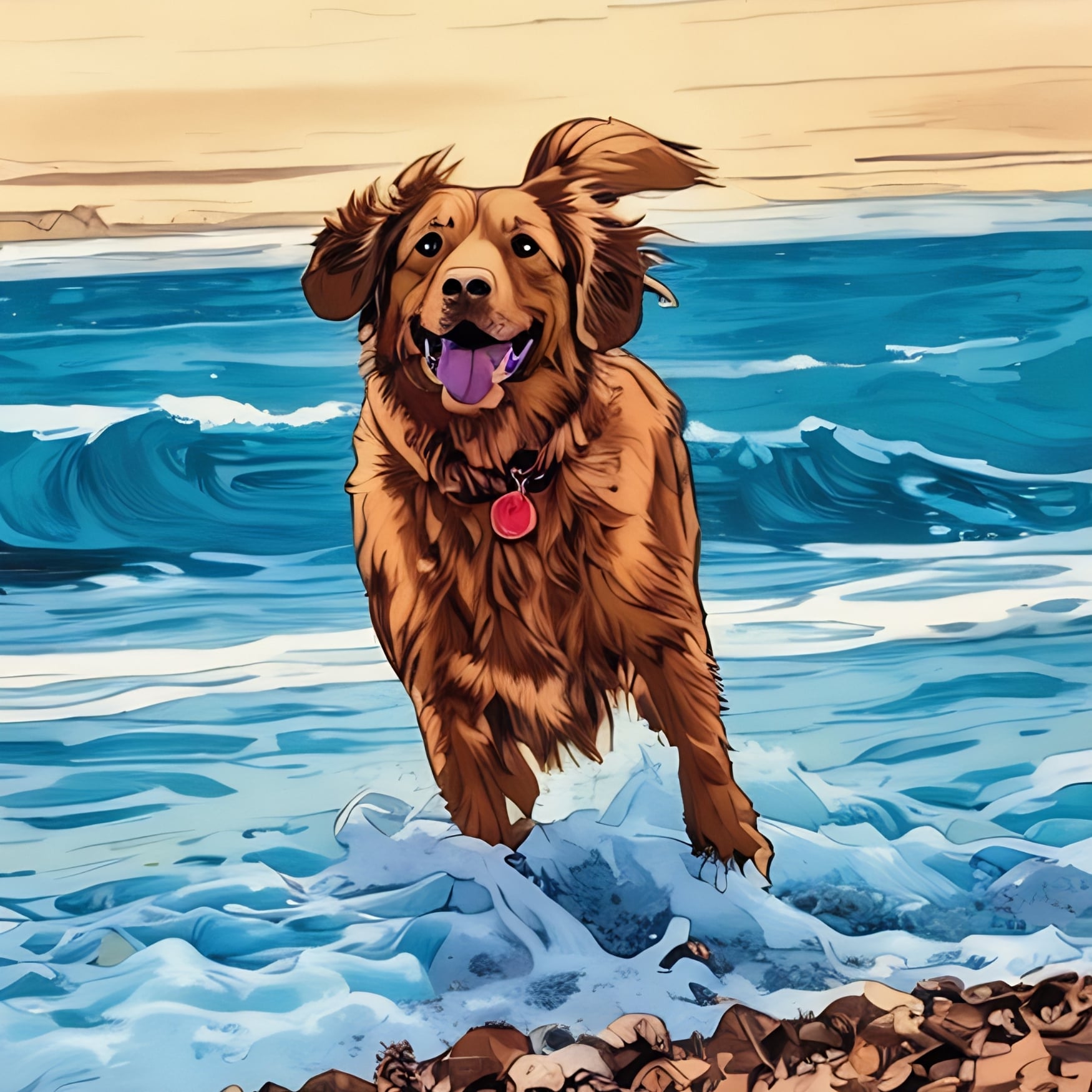 Custom Illustrated Cartoon Portrait