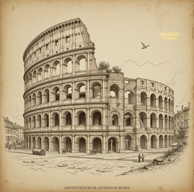 𝒹* Architectura Antiqua Collection of 10