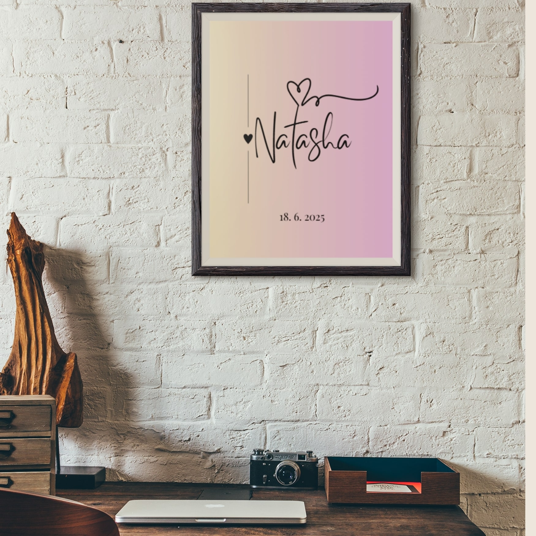 Custom Framed Texts Custom Lyrics Bespoke Songs Favourite Lyrics