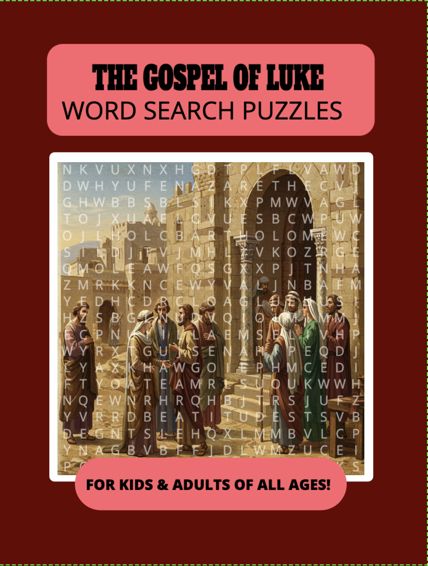 The Gospel of Luke Word Search Puzzles