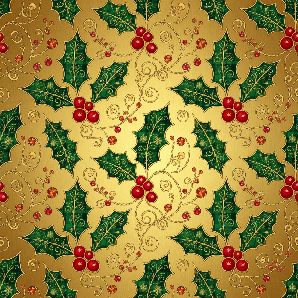 12 Seamless Christmas Patterns