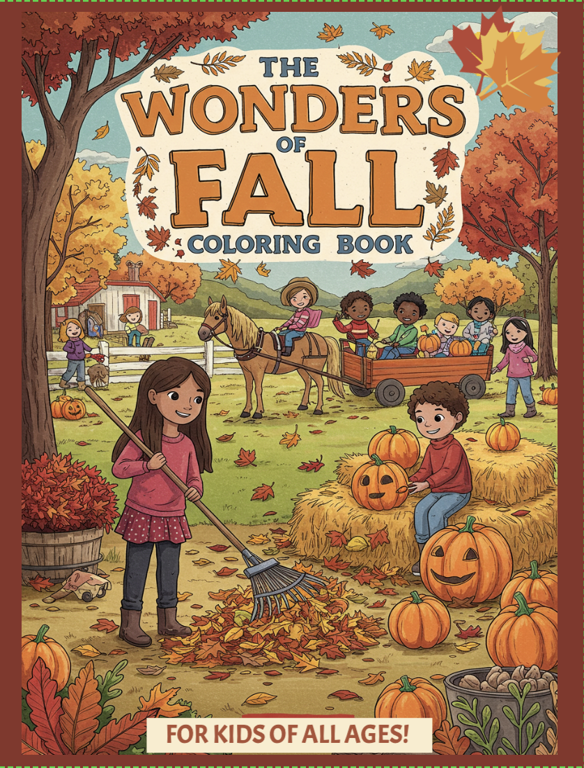 The Wonders of Fall Coloring Book