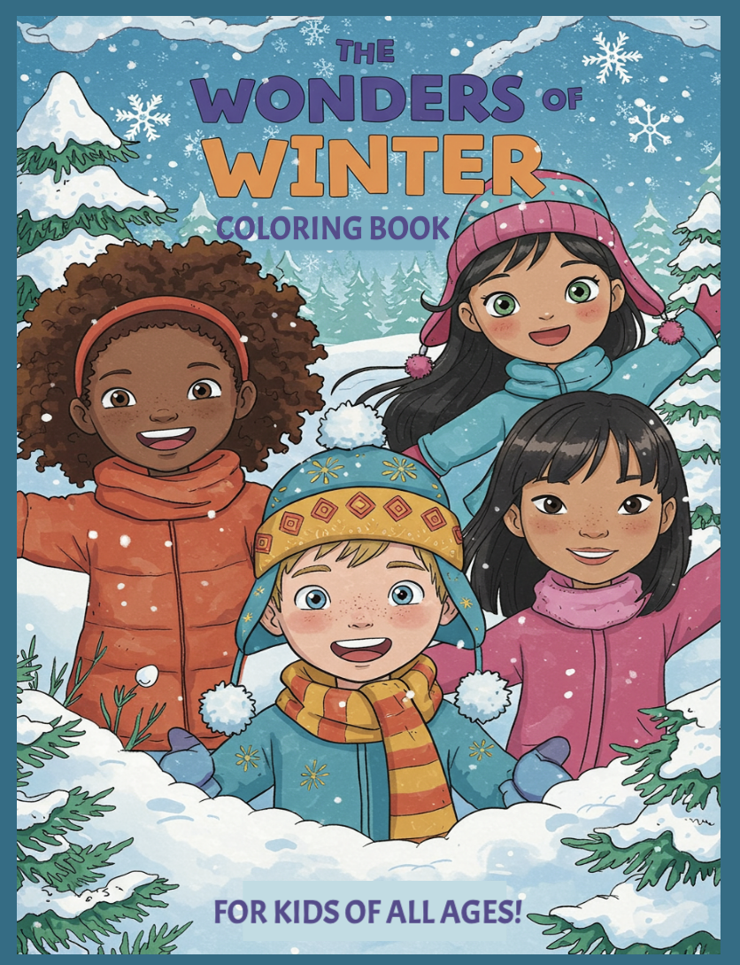 The Wonders of Winter Coloring Book