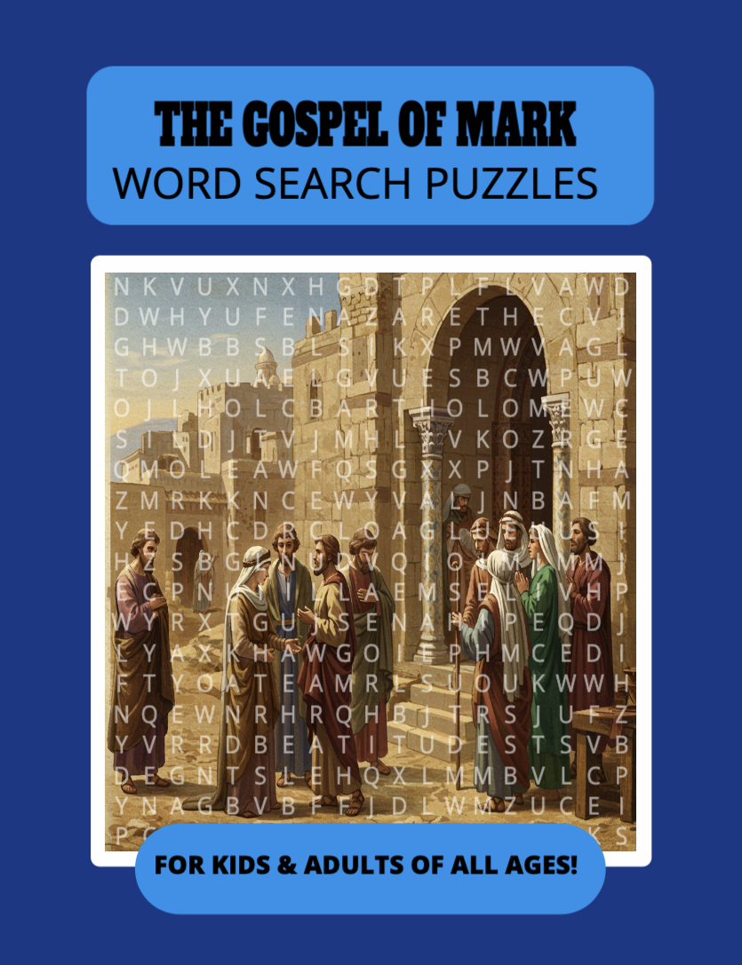 Gospel of Mark Word Search Puzzles