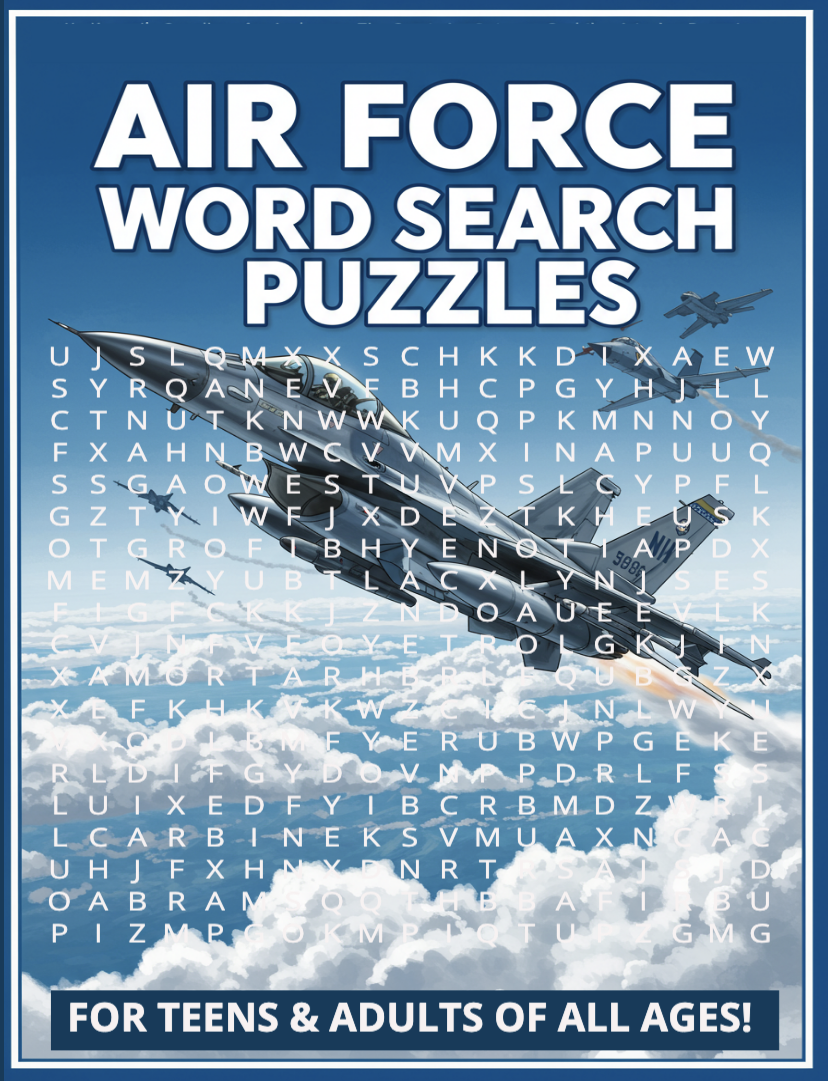 Air Force Word Search Puzzles