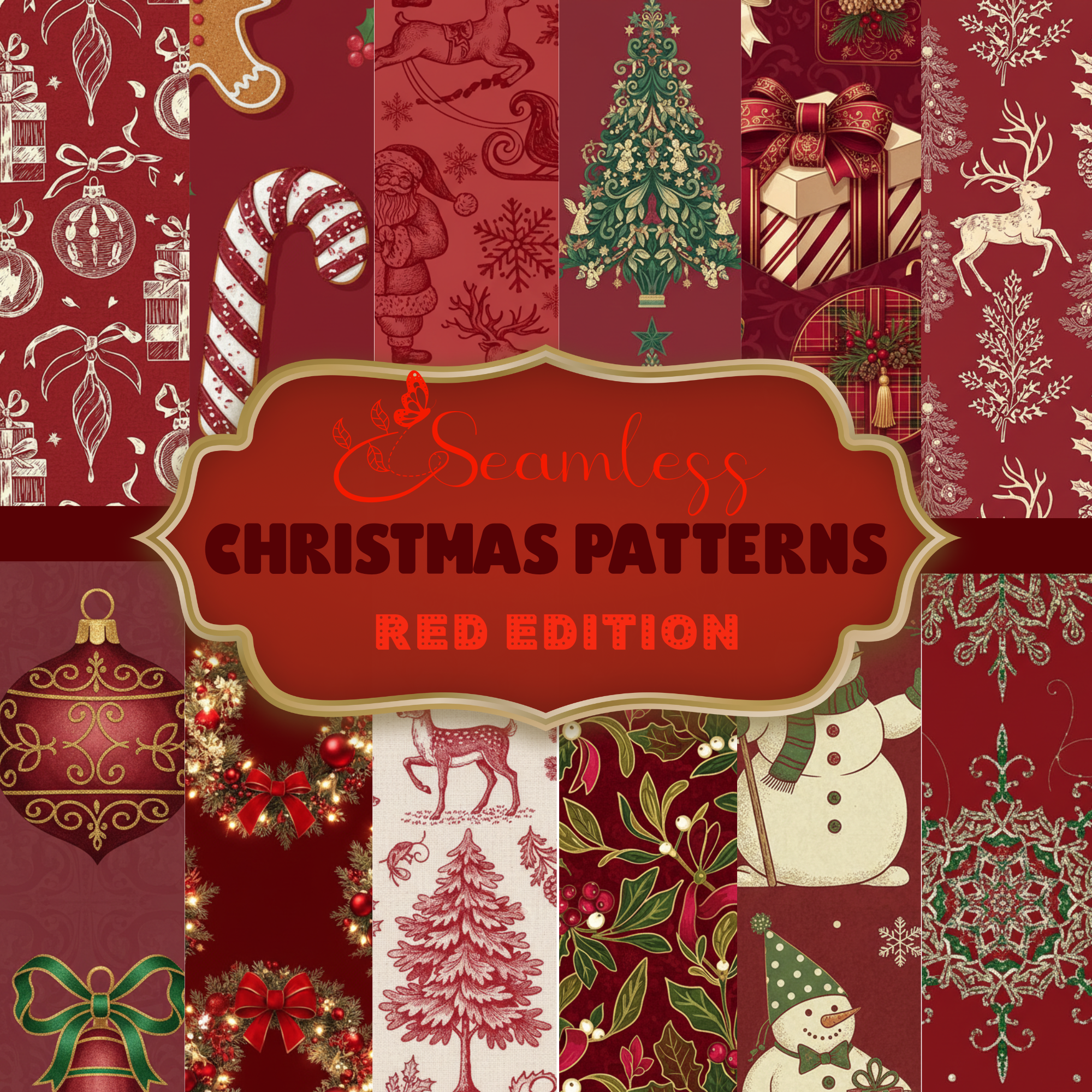 Seamless Christmas Patterns