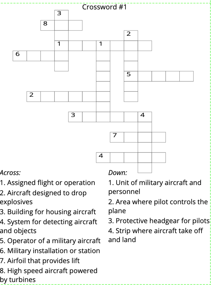 Marines Crossword Puzzles 