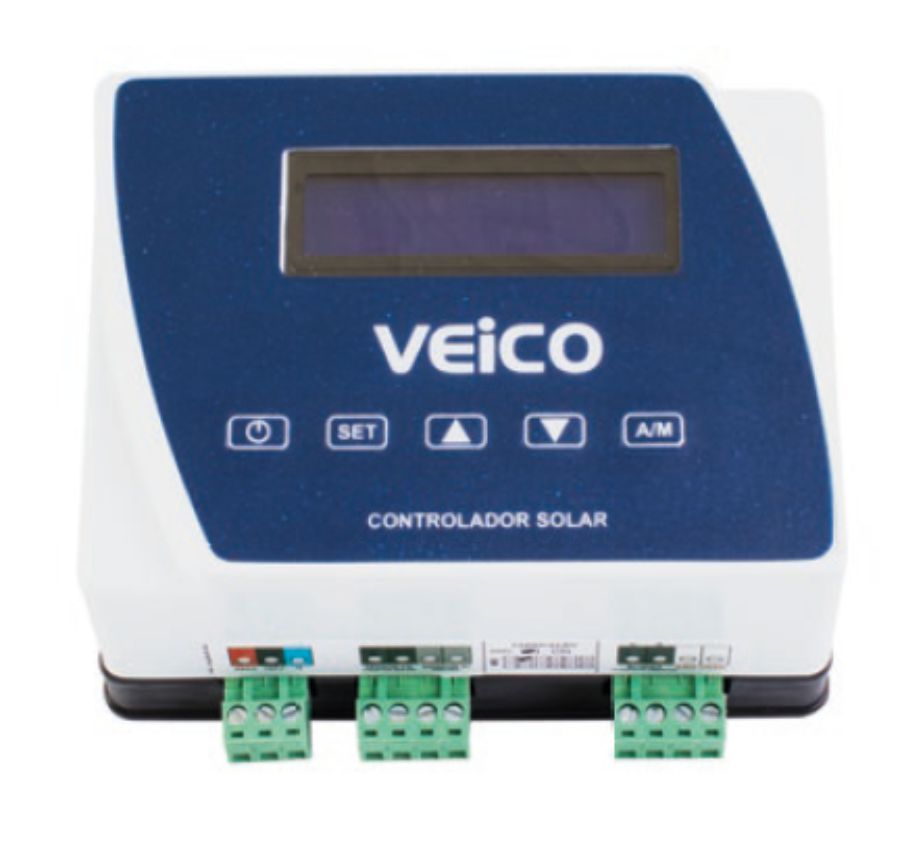 Controlador para calefacción solar VEICO
