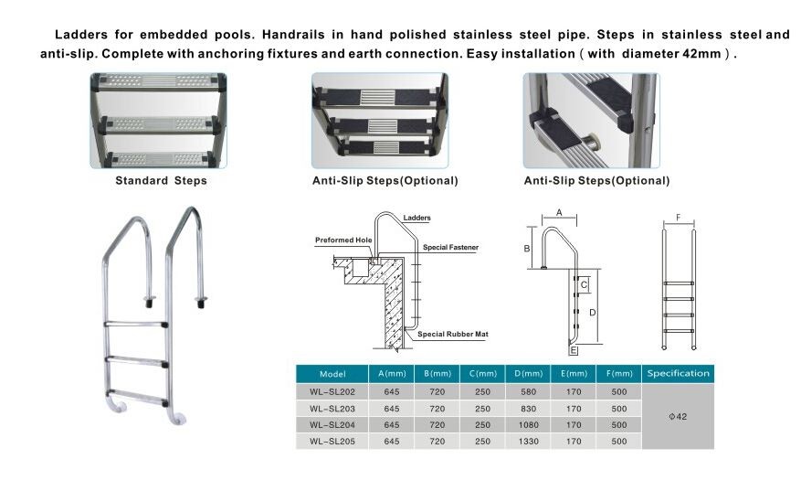 Escaleras Gifi de 3 y 4 peldaños