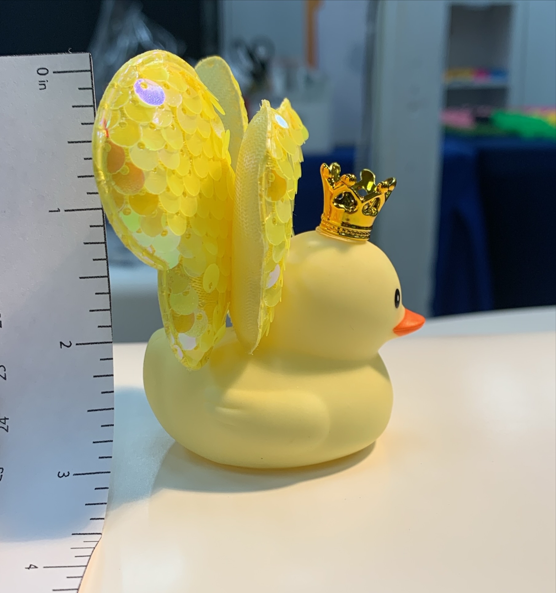 Shiny Yellow Wing Duckie