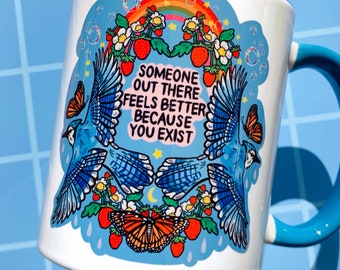 Motivational Mug Social Worker Gift Just Because Gift Bestfriend Thinking of You Coffee Cup Mental Health Tea Cup Counselor School Cute Gift