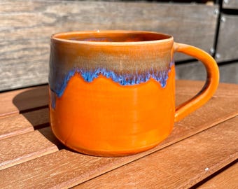 Ceramic Orange Mug