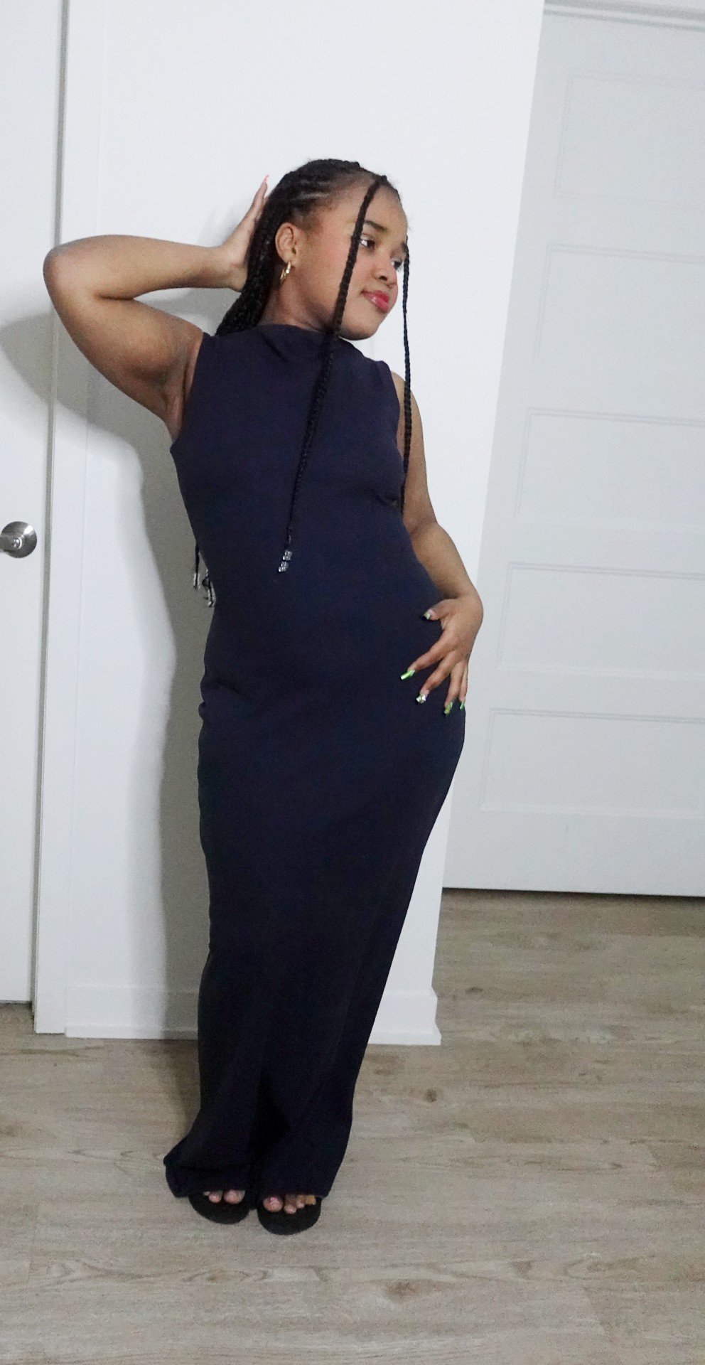 Happy Hour Boat Neck Maxi Dress