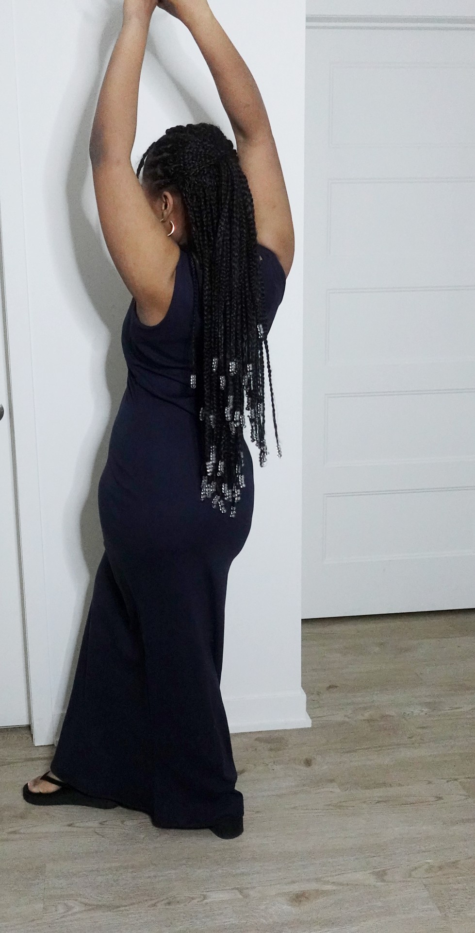 Happy Hour Boat Neck Maxi Dress
