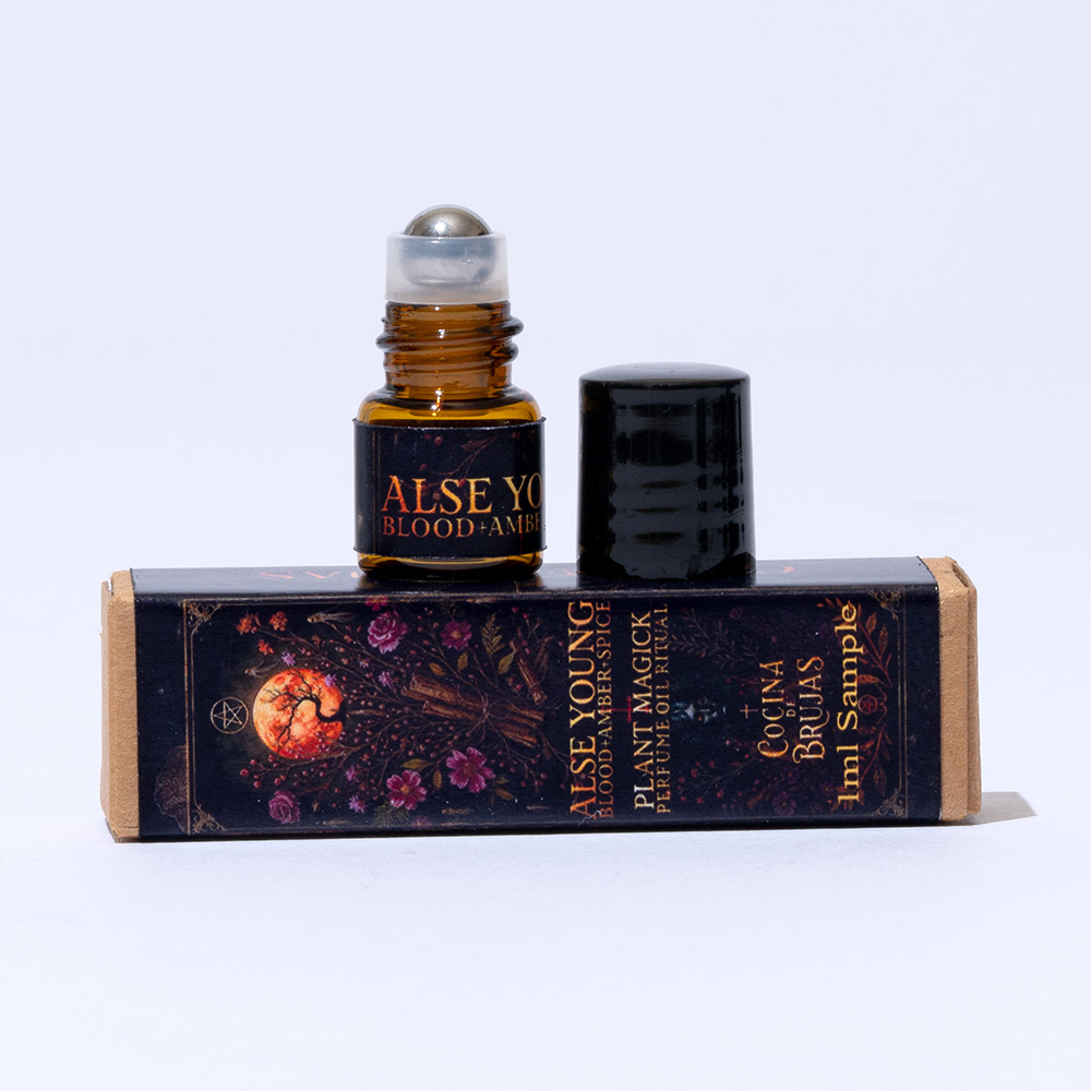Mary Johnson: Ash and Fire Ritual Perfume Oil 1ml Sample Roll On