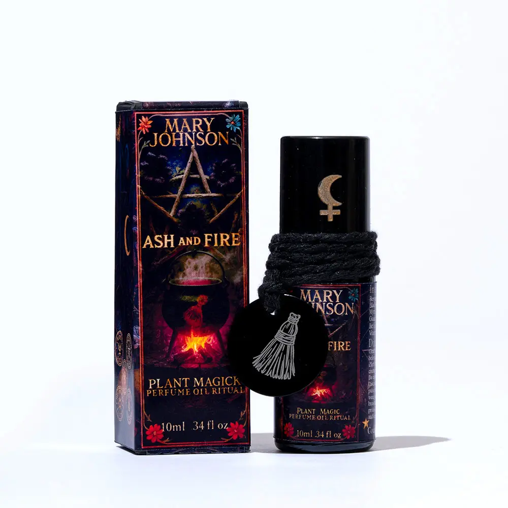 Mary Johnson: Ash and Fire Ritual Perfume Oil 10ml Roll On
