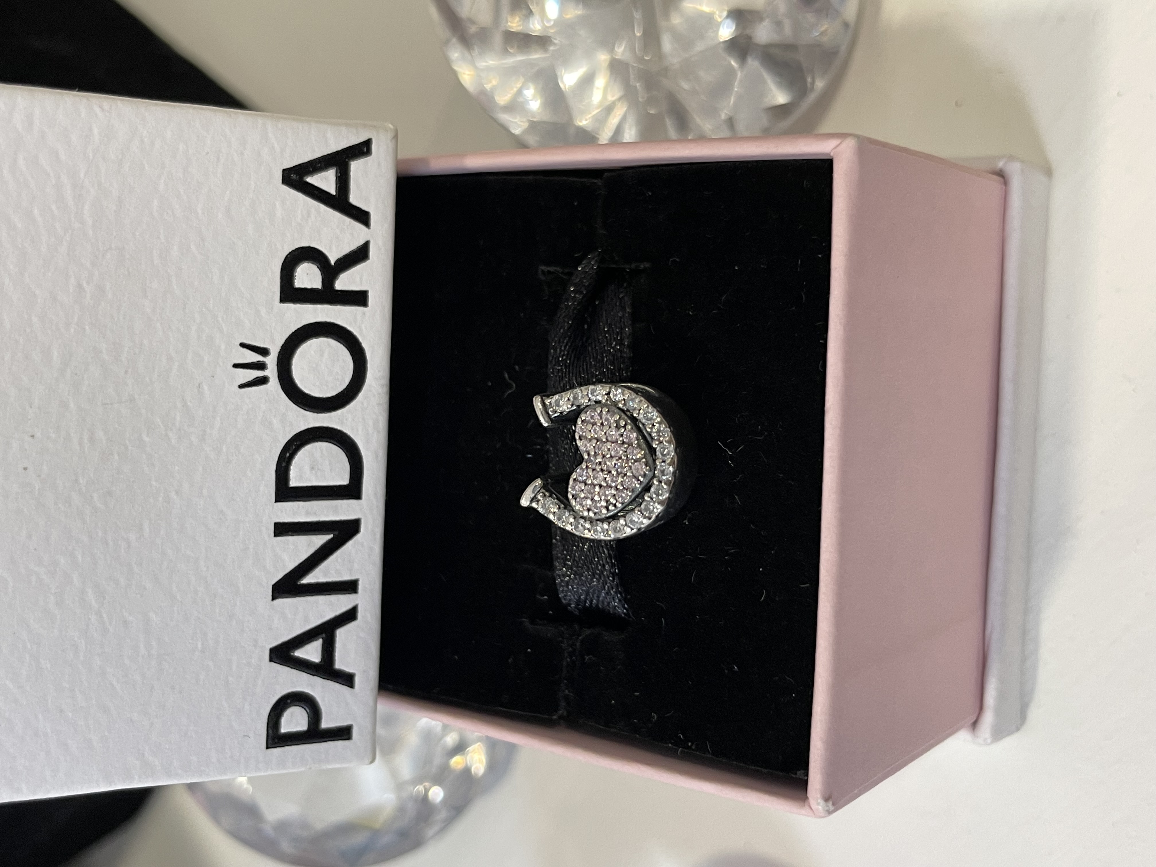 SUERTE HERRADURA C/CORAZON CHARM