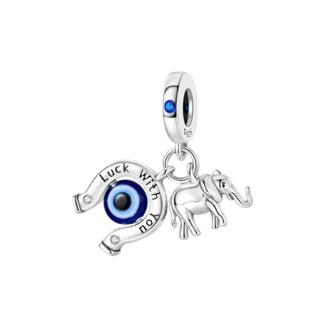 CHARM ELEFANTE Y OJO TURCO 