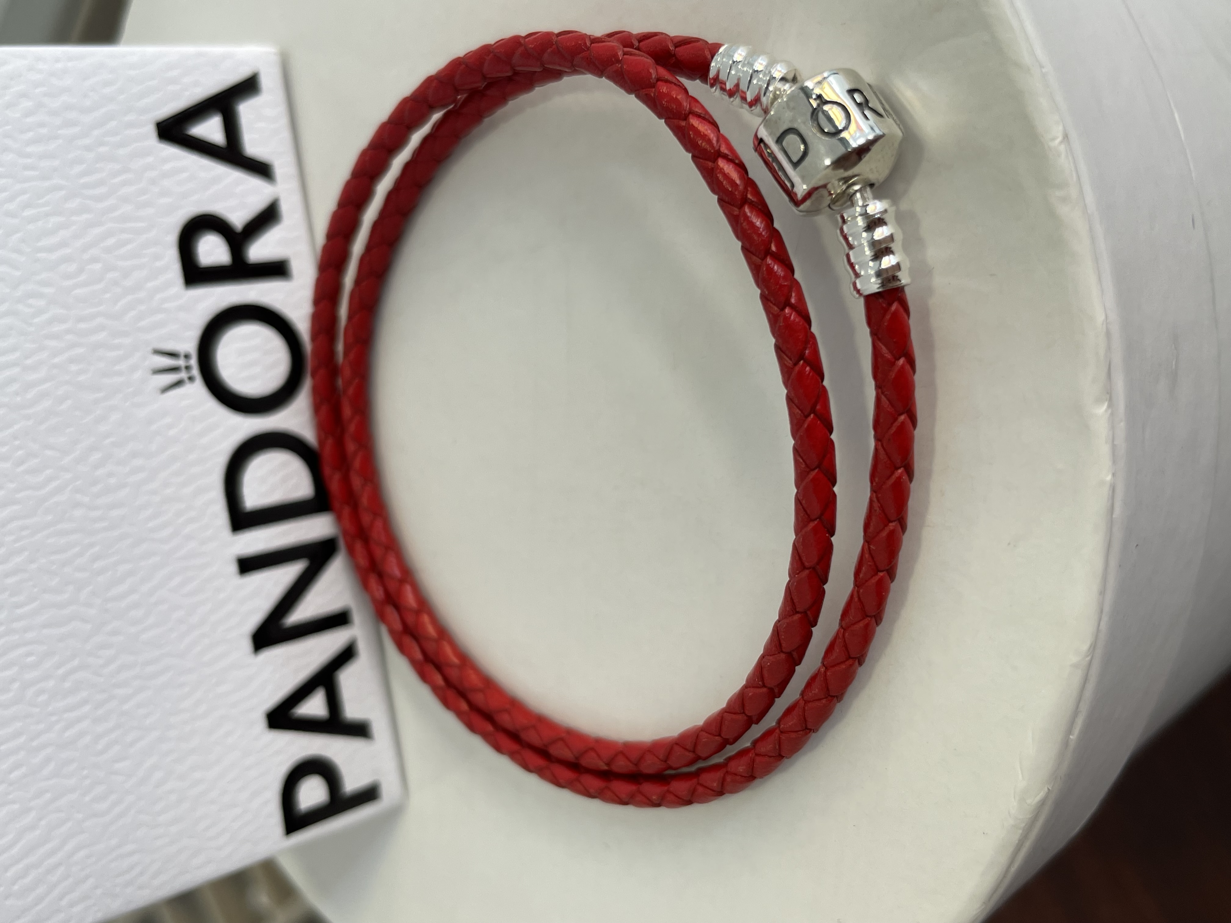 PULSERA DOBLE ROJA