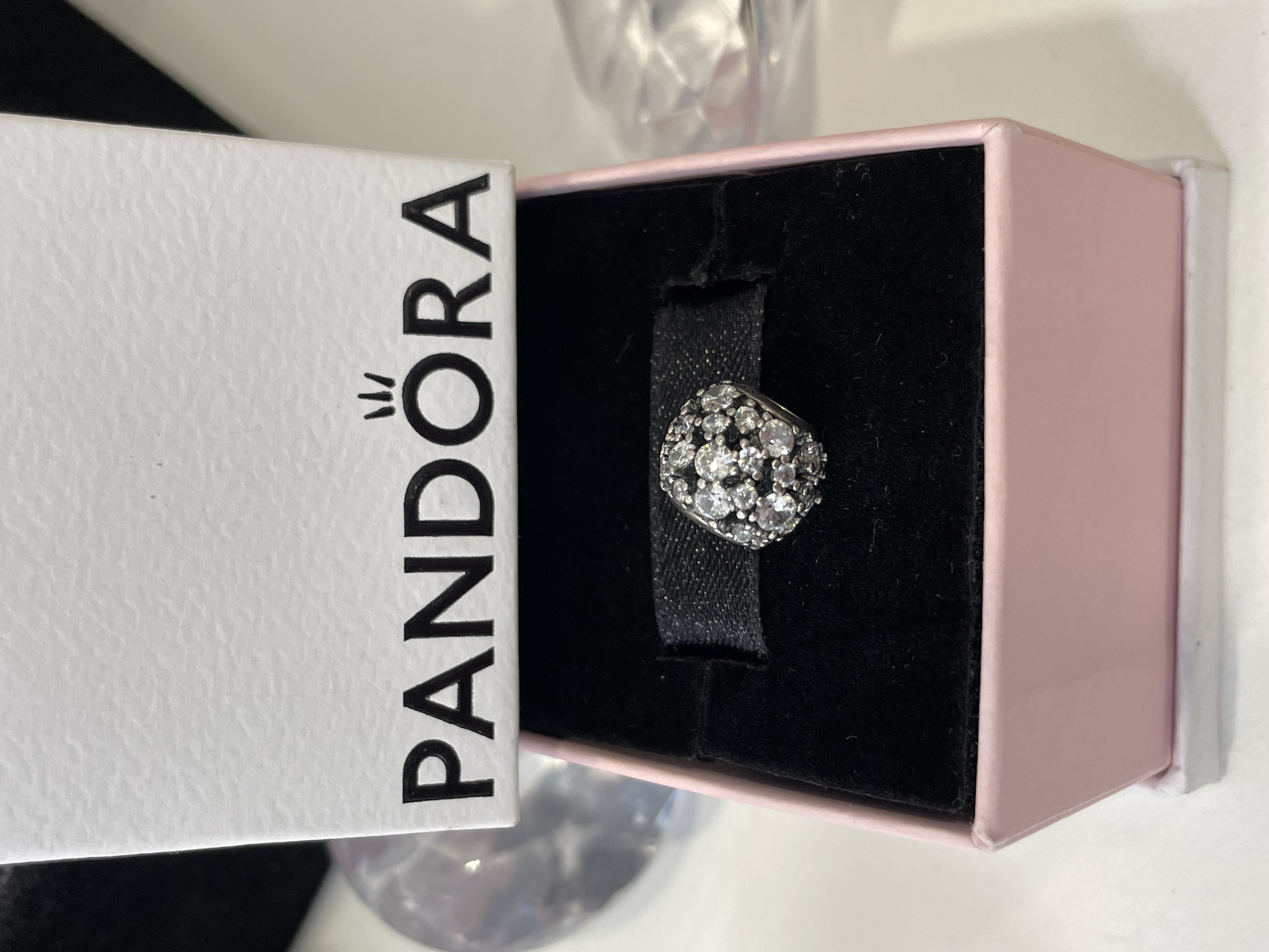 CHARM BOLA PLATA ASIMETRICA
