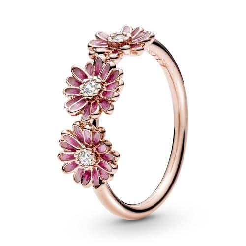 ANILLO FLORES ROSAS ROSE GOLD