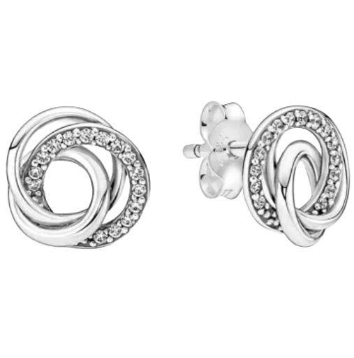 AROS ENTRELAZADOS PLATA