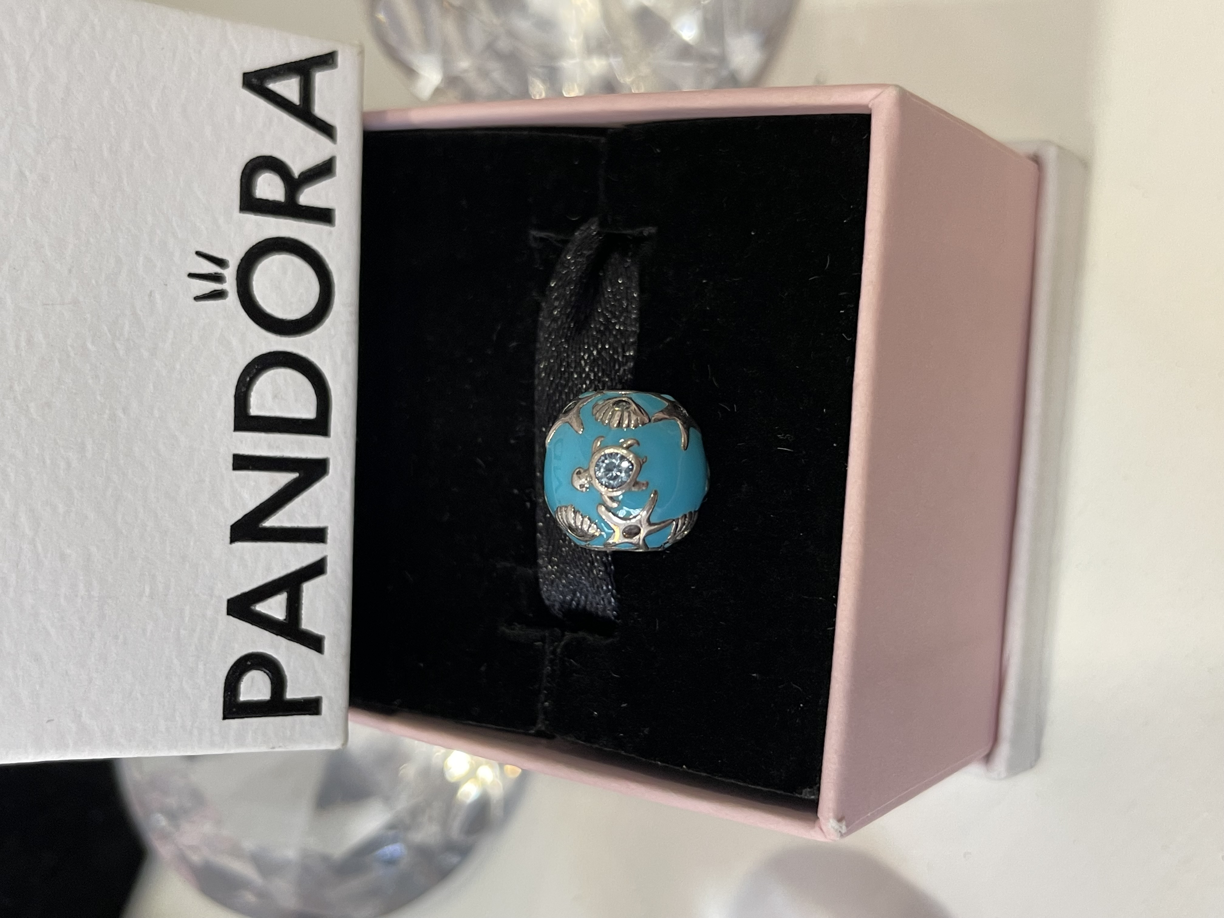 CHARM BOLA MARINA AZUL CIELO