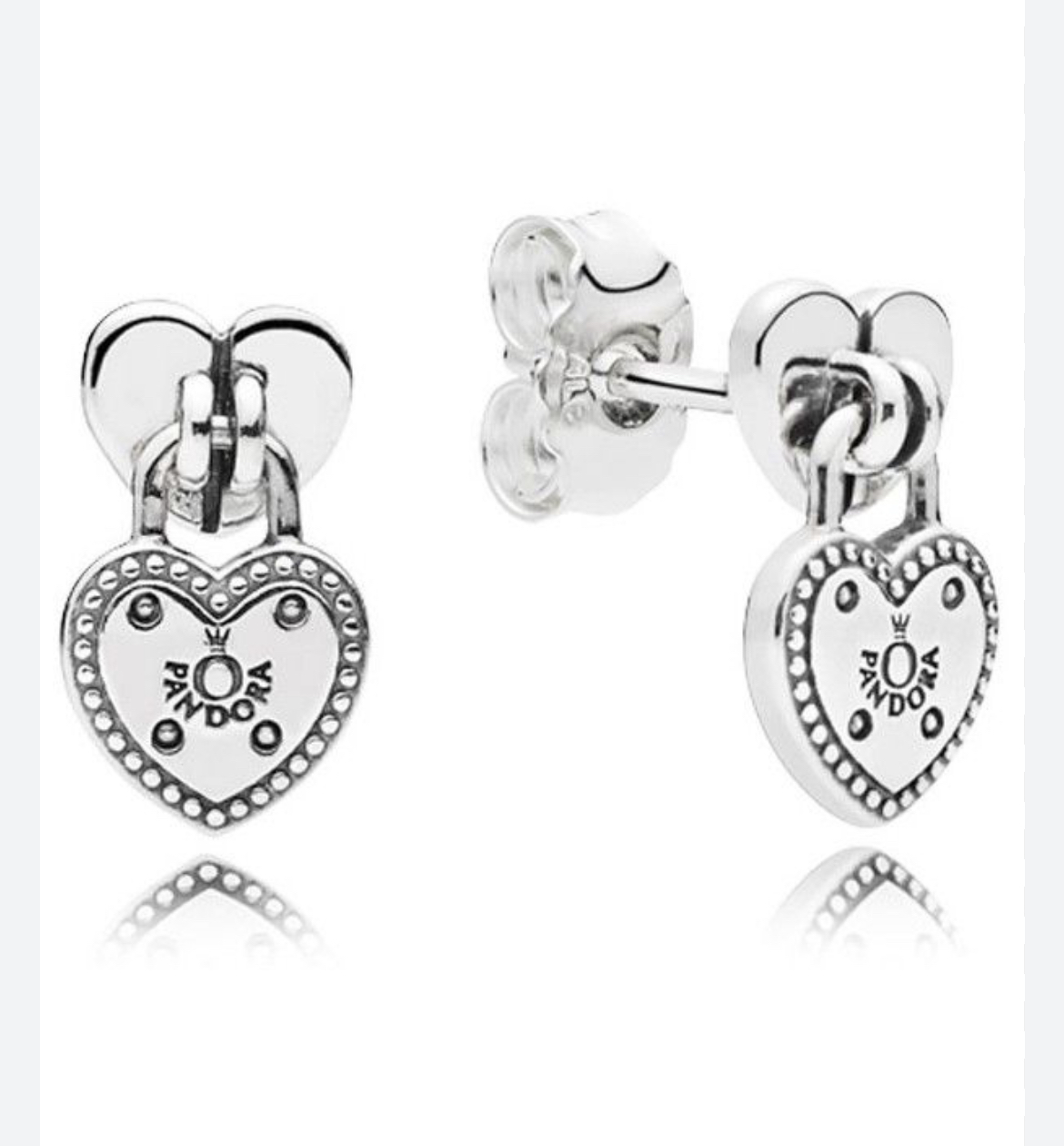 CANDADO CORAZON PLATA
