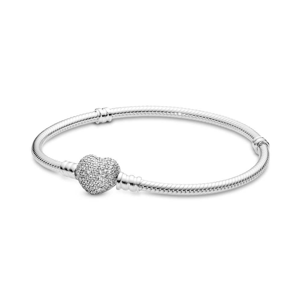 PULSERA CORAZÓN ZIRCONIAS