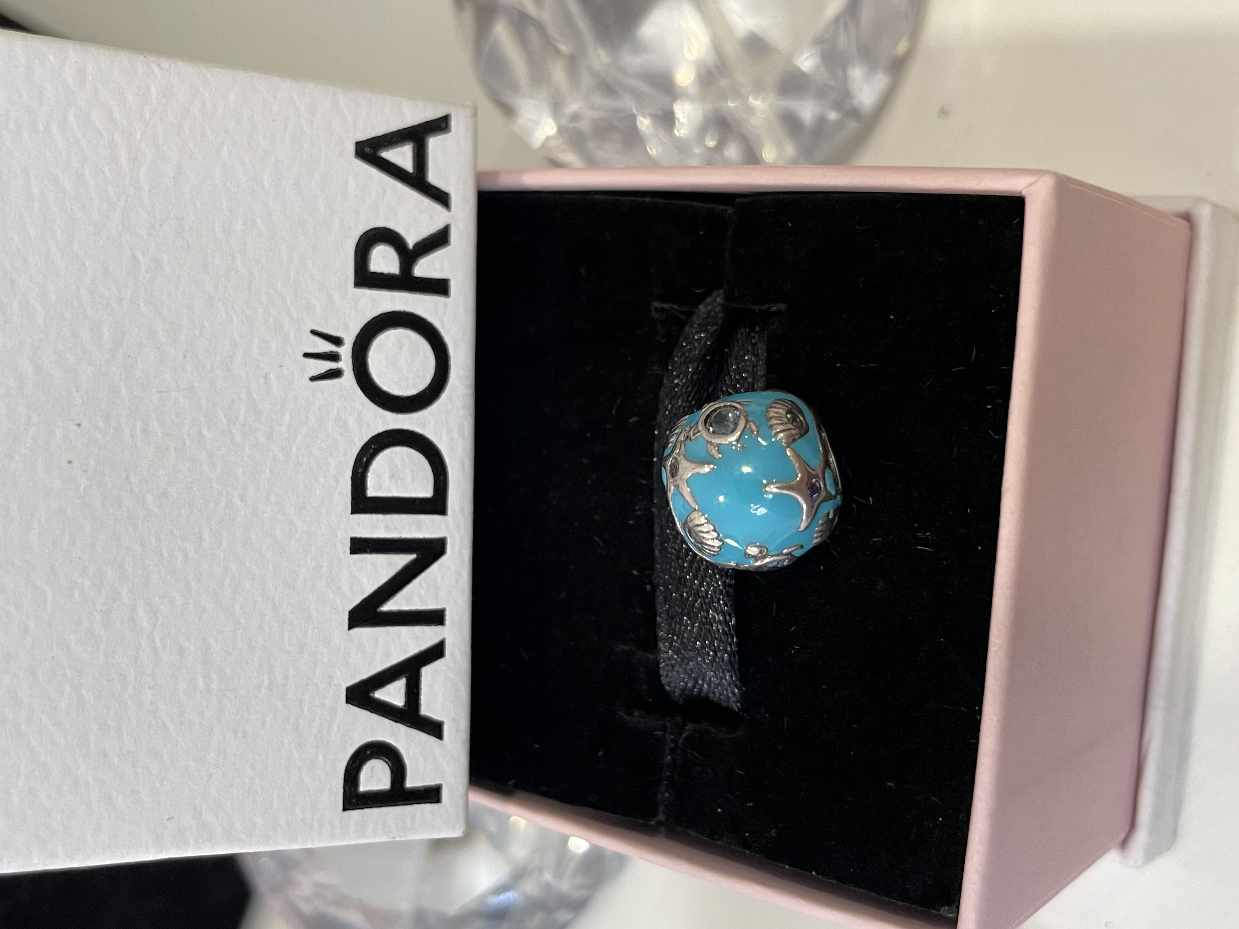 CHARM BOLA MARINA AZUL CIELO