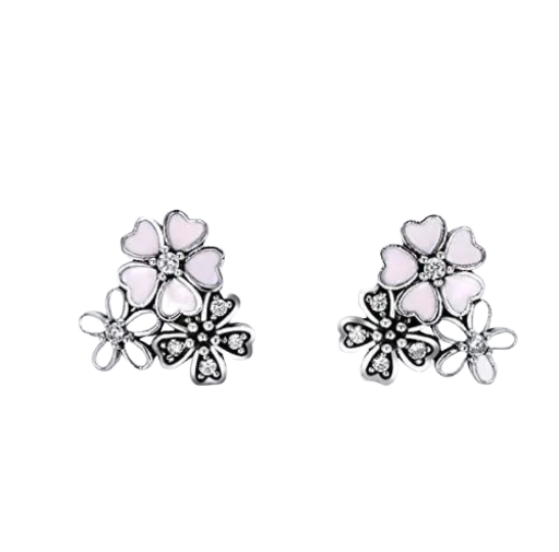 ARETES TRIO DE FLORES
