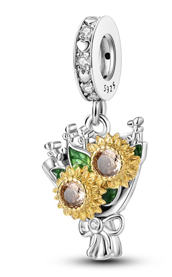 CHARM RAMO DE GIRASOLES