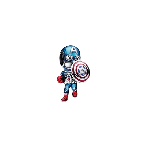 CHARM PERSONAJE CAPITÁN AMÉRICA 