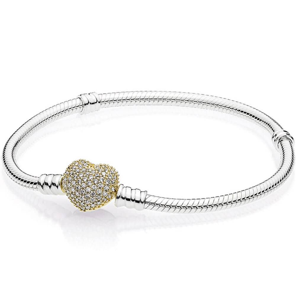 PULSERA CORAZÓN ZIRCONIAS