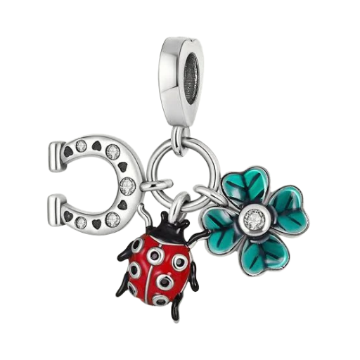 CHARM MARIQUITA, TREBOL Y HERRADURA 